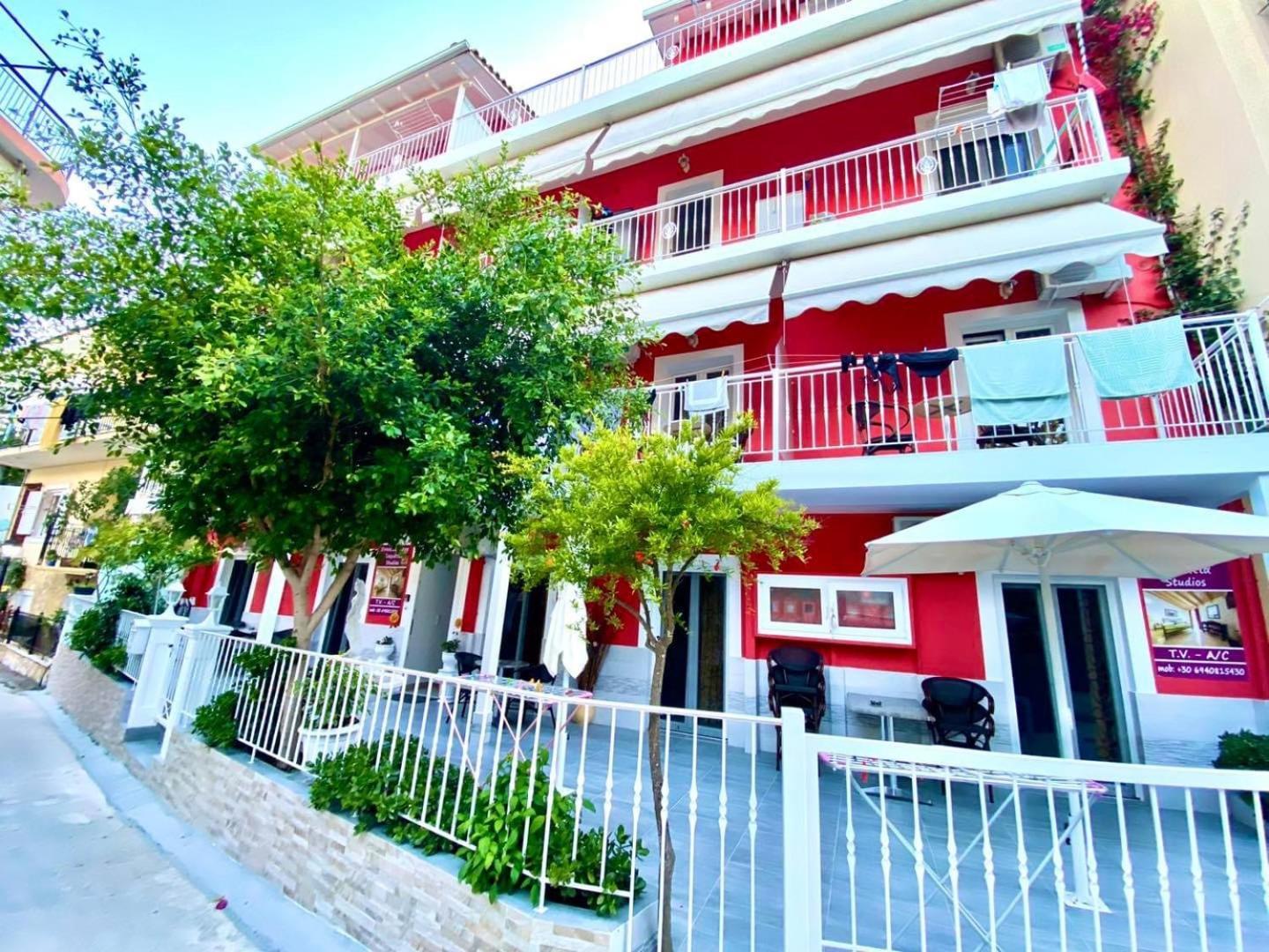 Apartments Villa Apostolis 帕尔加 外观 照片